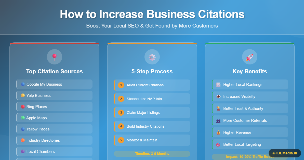 How to Increase Business Citations